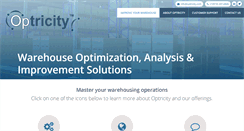 Desktop Screenshot of optricity.com
